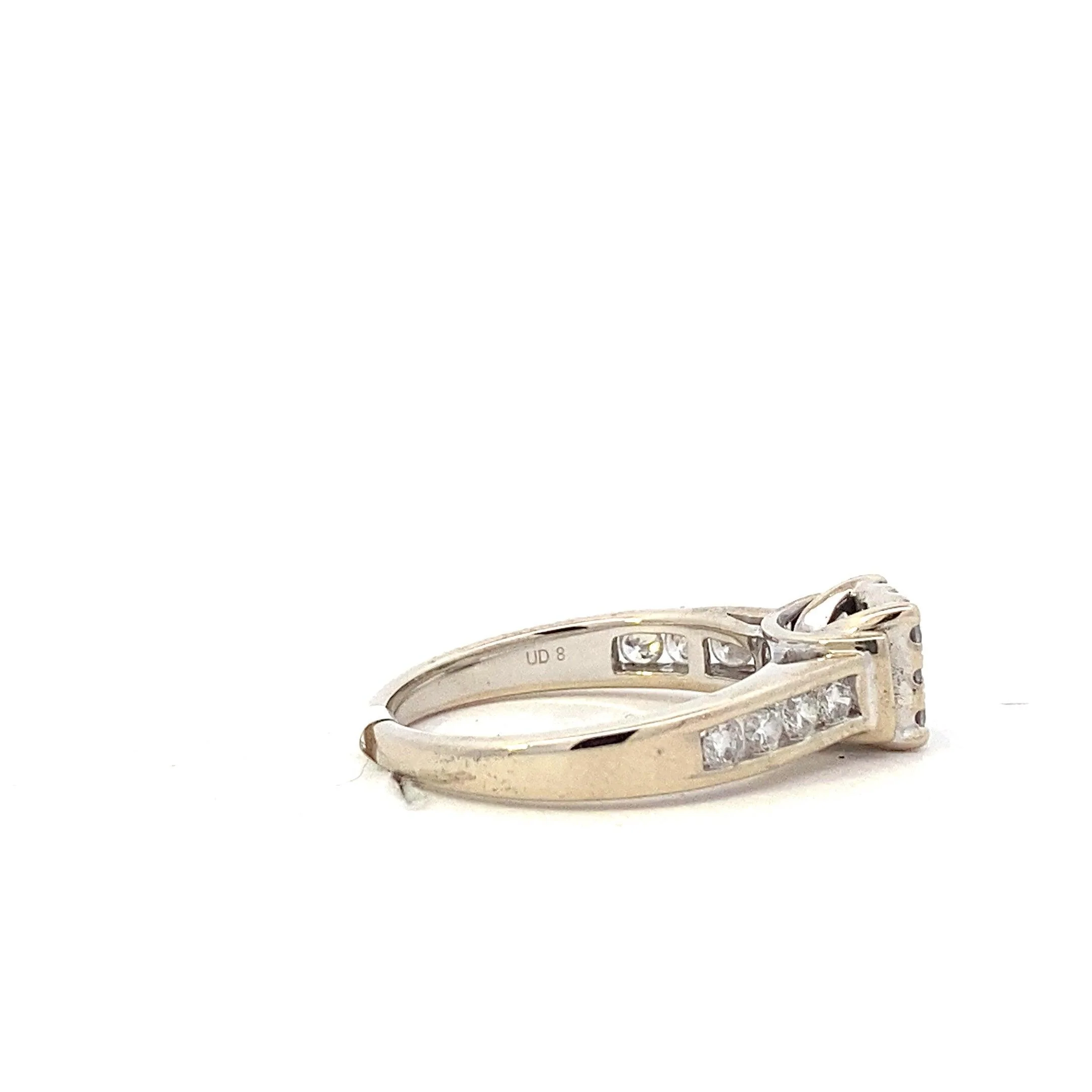 14K White Gold Women's Diamond Ring - 0.84ct - Image 4
