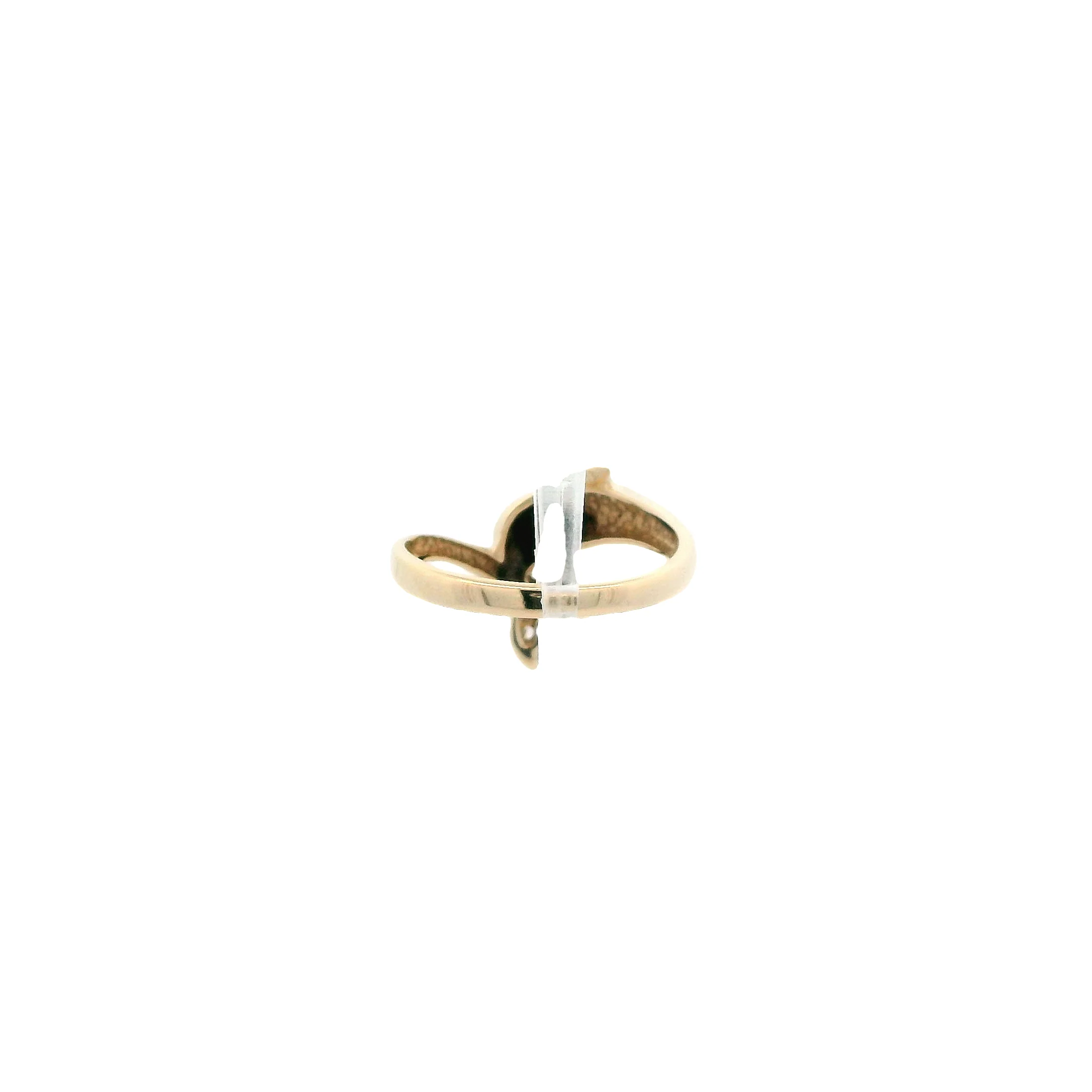 14K Yellow Gold Dolphin Ring - Image 3