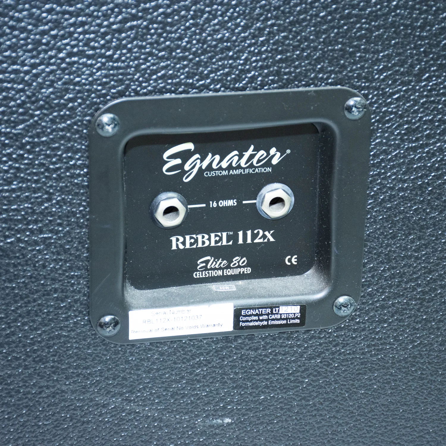 Egnater Tweaker Tube Amp Head & Rebel 112x Amp Combo - Image 9