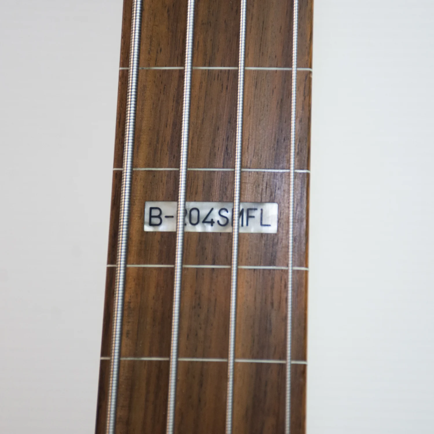 ESP LTD B-204SML Fretless Electric Bass Guitar - Natural - Image 10