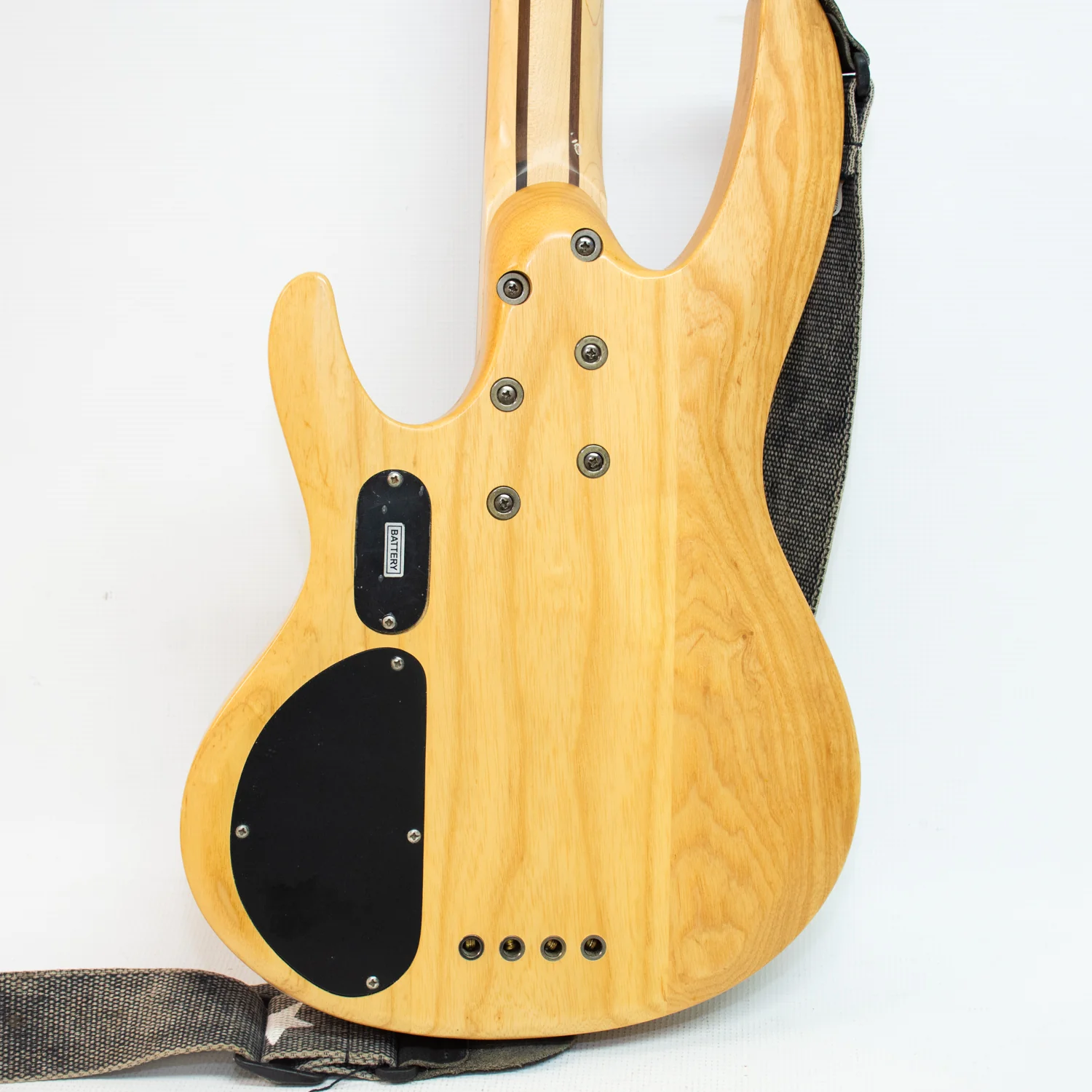 ESP LTD B-204SML Fretless Electric Bass Guitar - Natural - Image 5