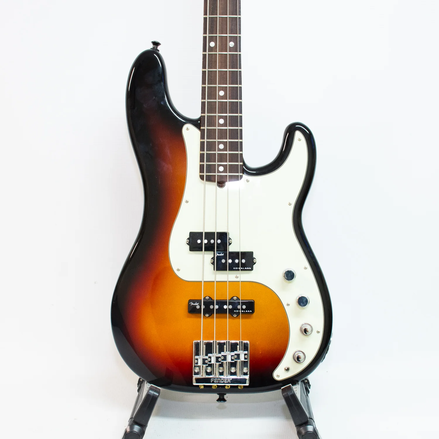 Fender American Ultra P-Bass Sunburst Bass Guitar - 2019 - Image 3