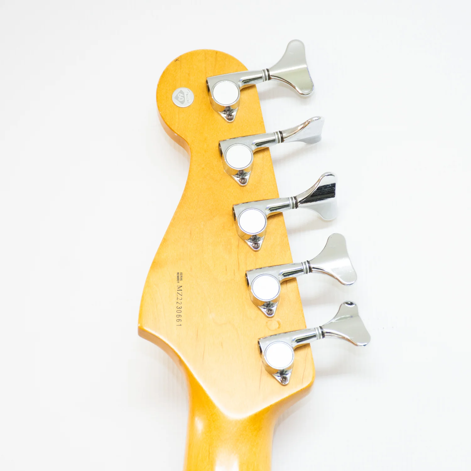 Fender Deluxe Zone 2006 5-String Sunburst Bass Guitar - Image 13