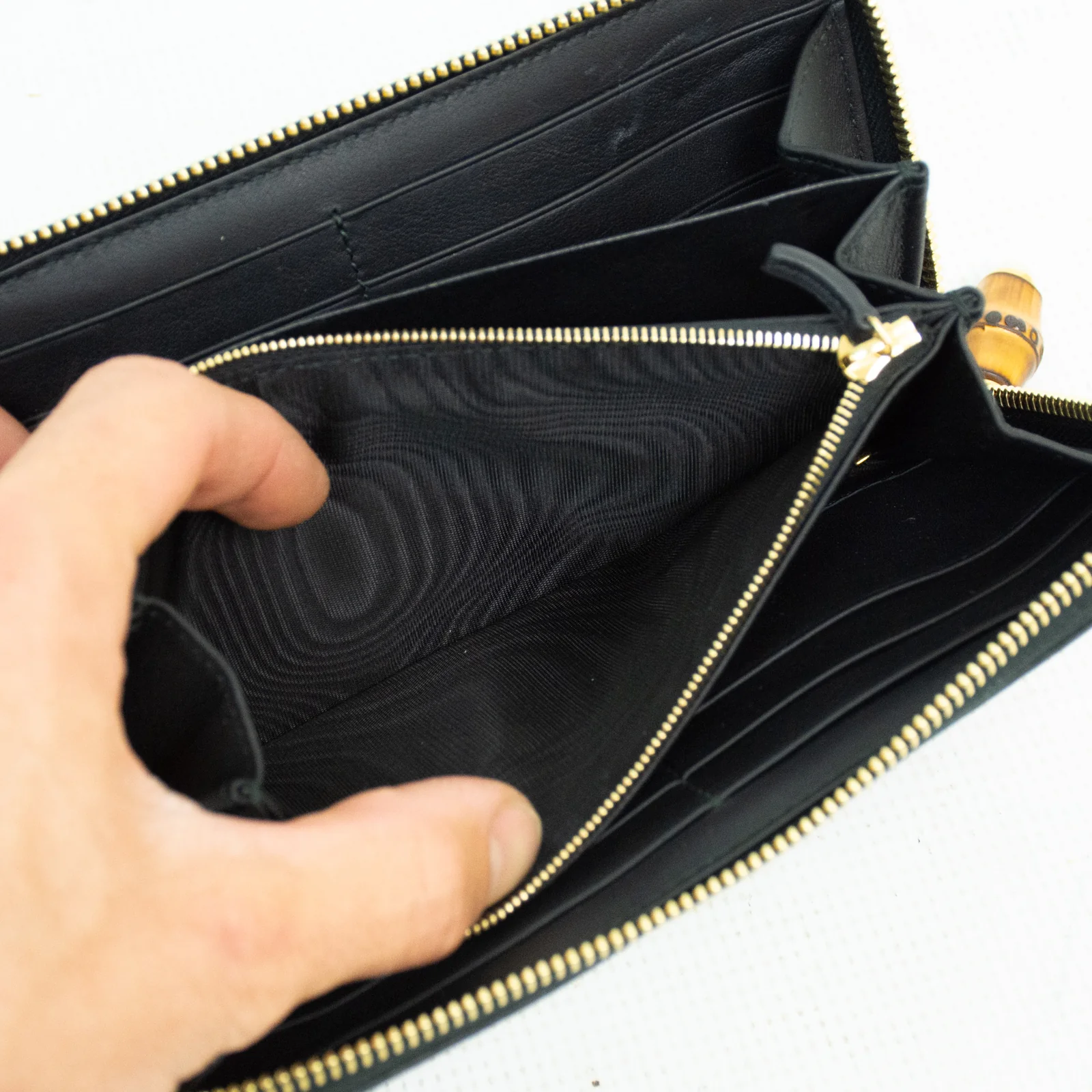 Gucci 453158 Python Zip Around Wallet - Image 9