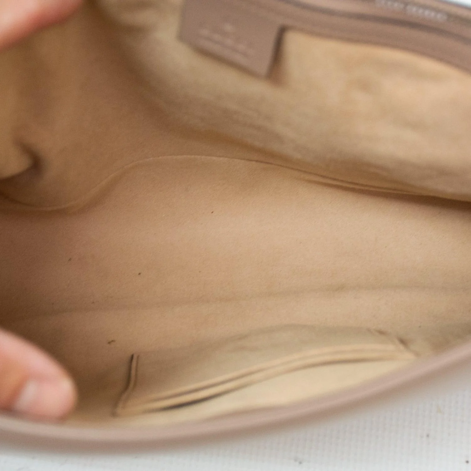 Gucci Marmont Large Matelasse Dusty Pink/Tan Purse - 631764 - Image 14