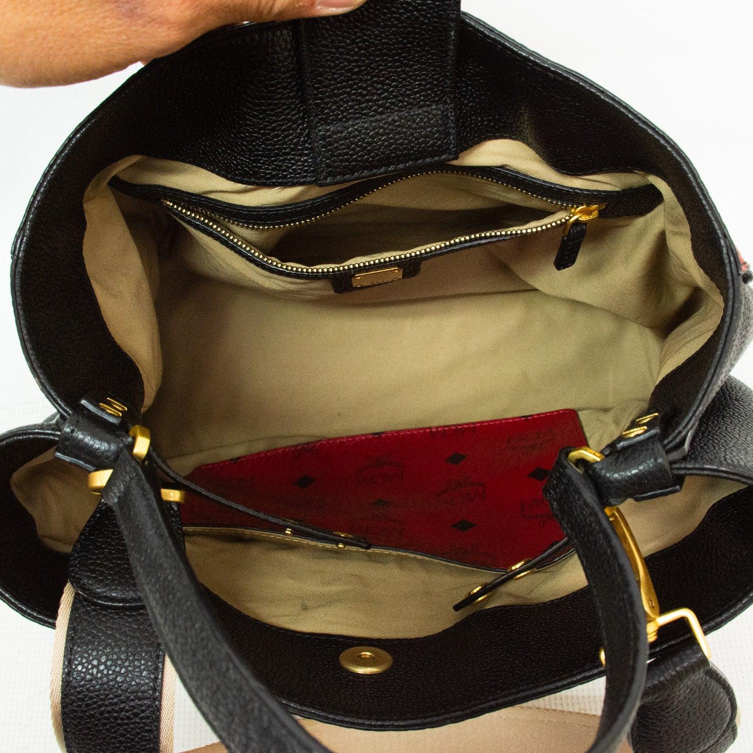 MCM Visetos Corina Tote Shoulder Bag - MWS8SF016RU - Image 10