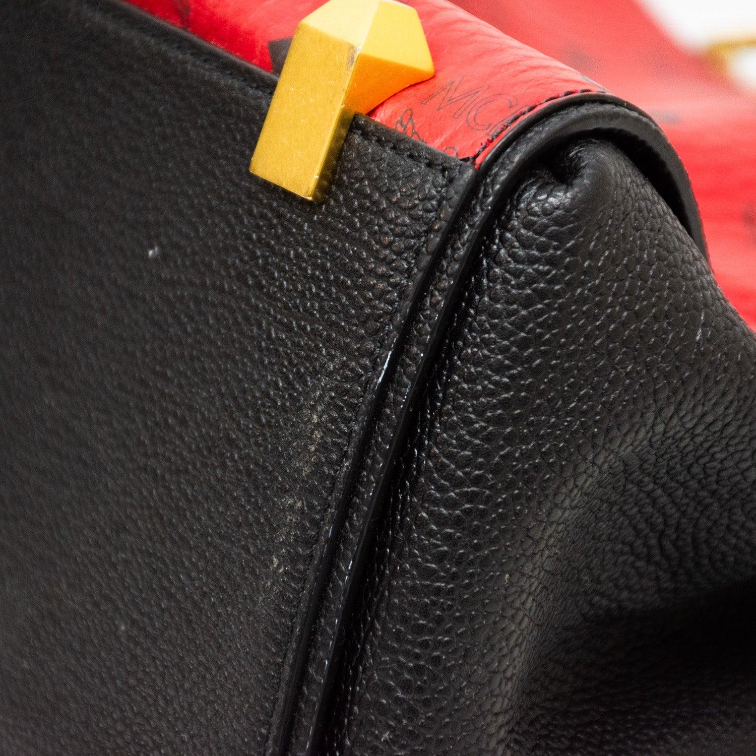 MCM Visetos Corina Tote Shoulder Bag - MWS8SF016RU - Image 3