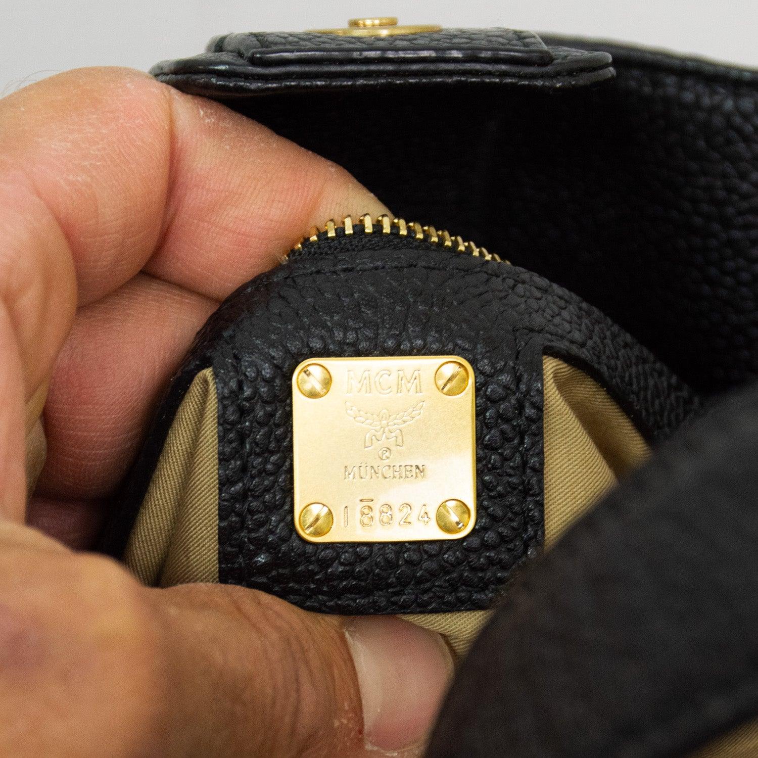 MCM Visetos Corina Tote Shoulder Bag - MWS8SF016RU - Image 9