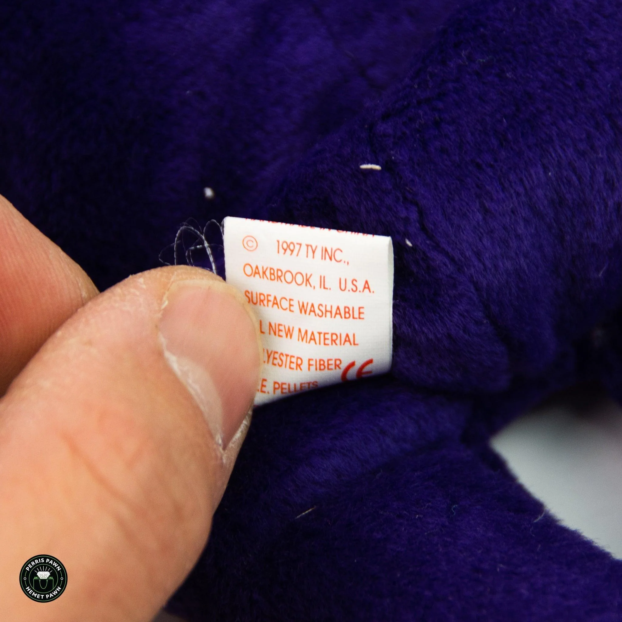 Princess Diana Memorial Beanie Baby 1st Edition 1997 - Image 5