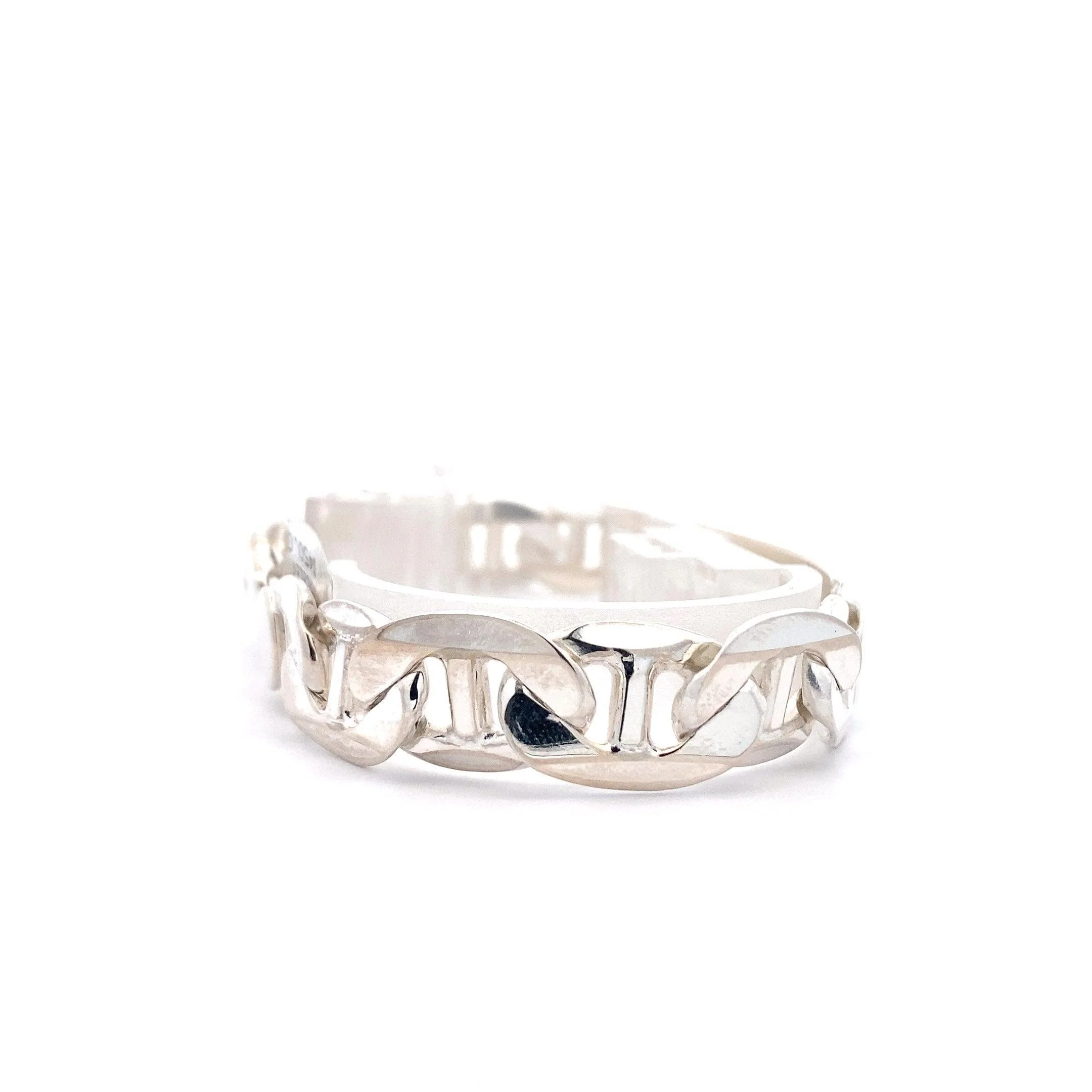Sterling Silver 8" Curb ID Bracelet - Image 4
