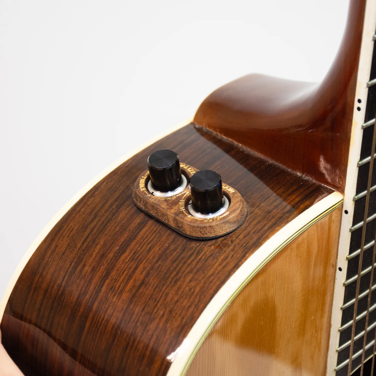 Washburn Tanglewood Natural Rose Wood Acoustic Guitar - Image 4