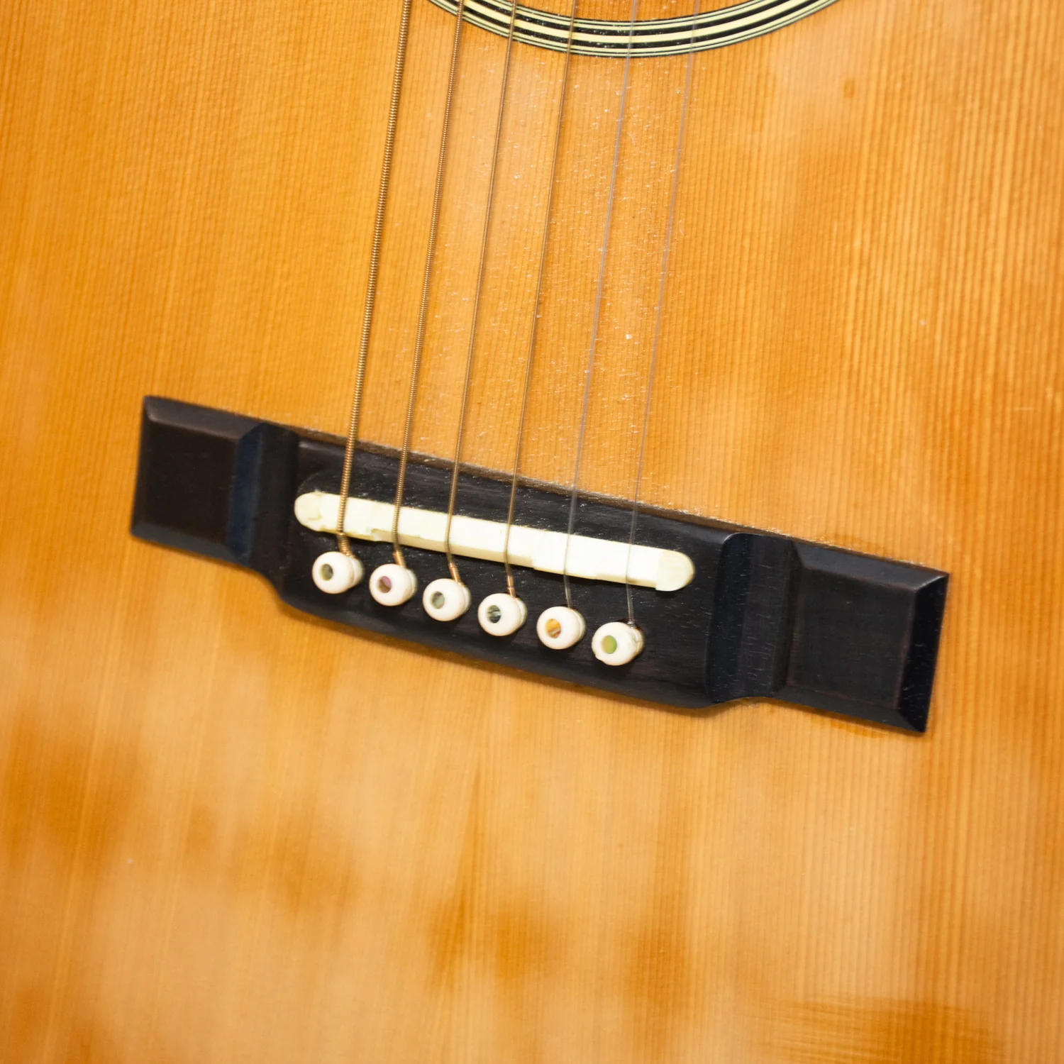 Washburn Tanglewood Natural Rose Wood Acoustic Guitar - Image 6