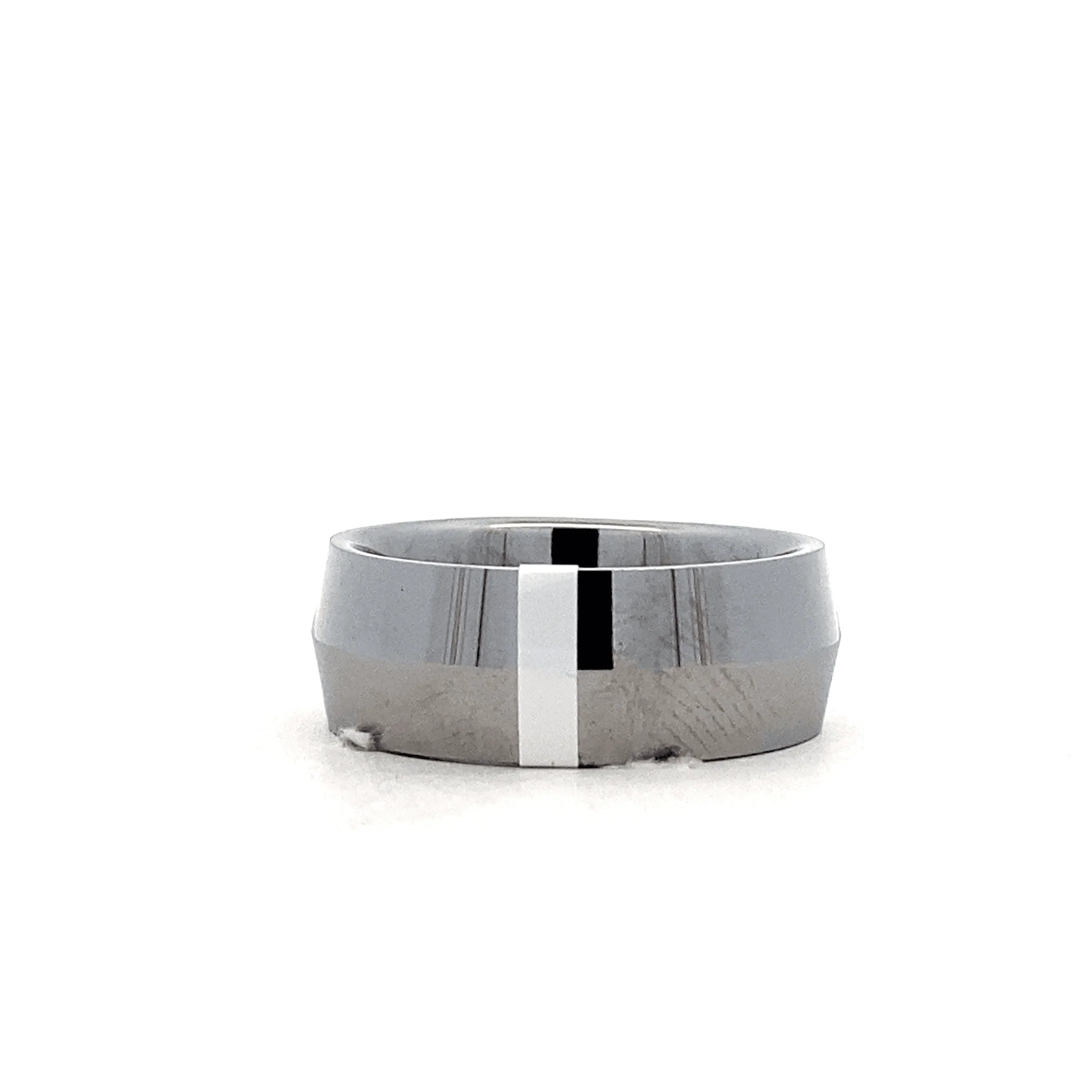 Tungsten Italy Men's Ring - Image 3