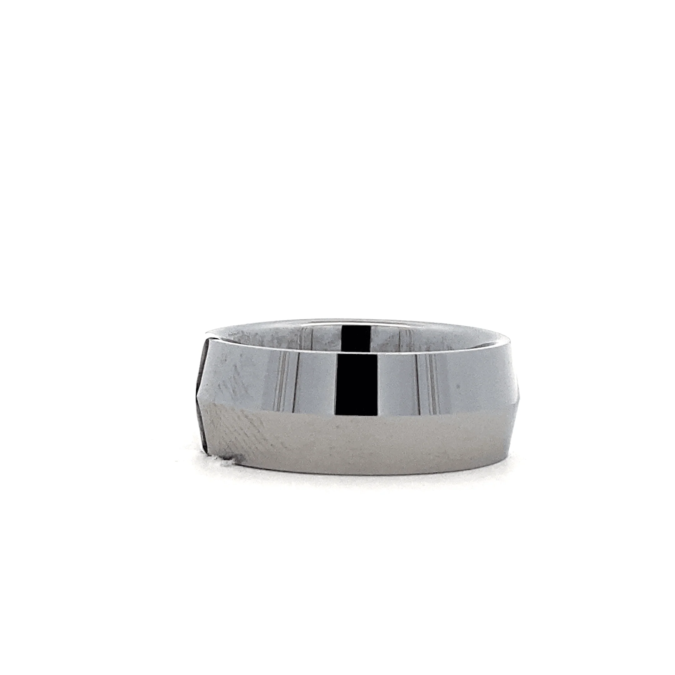 Tungsten Italy Men's Ring - Image 4